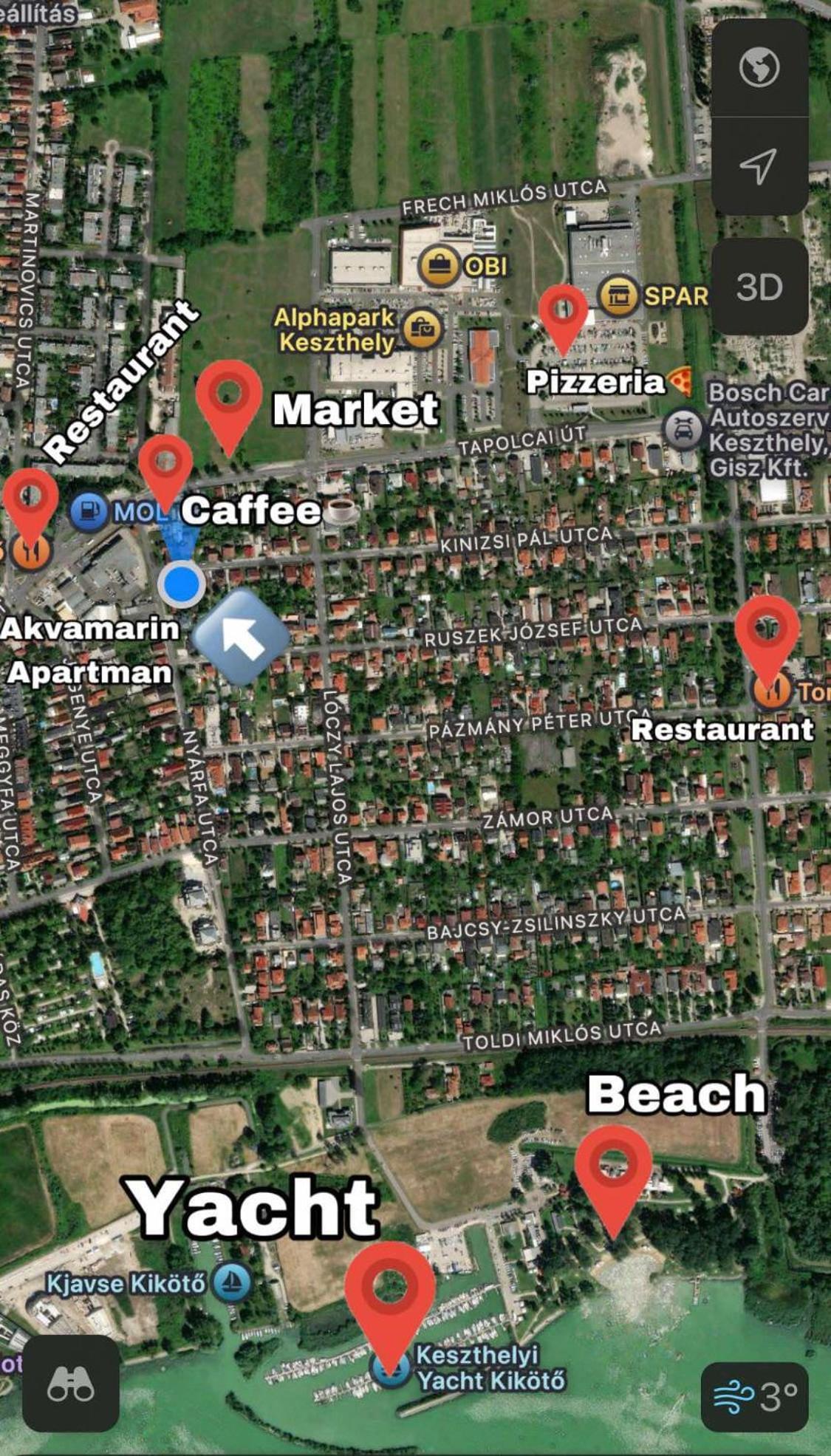 Akvamarin Apartman Keszthely Exterior foto